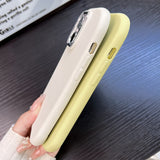 Luxury Shockproof  Plain Candy iPhone 15 Cases