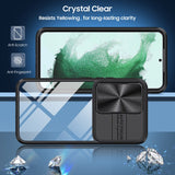 Stylish Transparent Samsung Case with Camera Cover - HoHo Cases