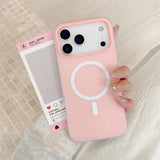Candy Color Soft Silicone iPhone Cover