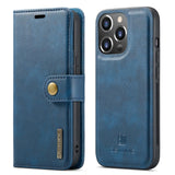 Modern Detachable Magnetic Leather iPhone Case - HoHo Cases Blue / iPhone 15 Pro Max