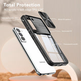 Stylish Transparent Samsung Case with Camera Cover - HoHo Cases