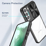 Stylish Transparent Samsung Case with Camera Cover - HoHo Cases