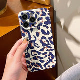 Fashion Leopard-Print Shockproof iPhone Case - HoHo Cases For iPhone X / 9652