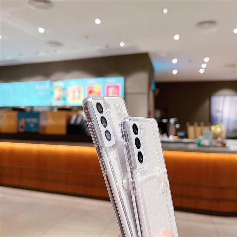 Glitter Transparent Samsung Case - HoHo Cases