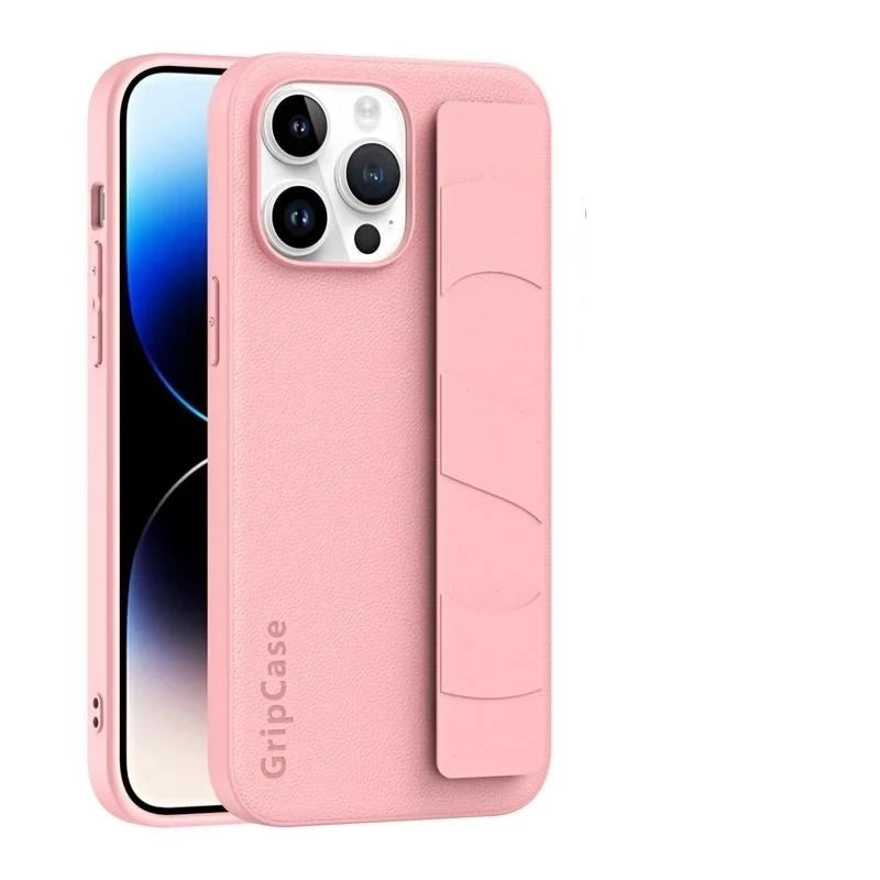 Luxury Colorful Wrist Strap iPhone Case - HoHo Cases iPhone 15 Pro Max / Pink