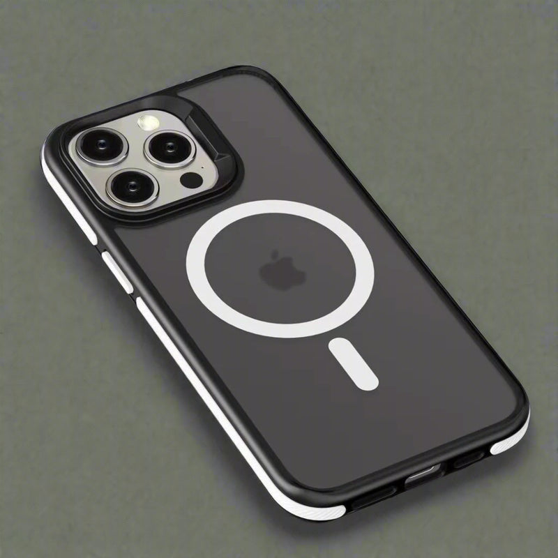 Magnetic Luxury Matte Translucent iPhone Case