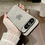 Fashion Maple Leaves Leather PU Google Pixel Case