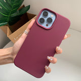 Liquid Silicone Matte iPhone Case