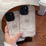 Fashion Fingerprint Pattern Shockproof iPhone Case - HoHo Cases