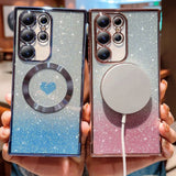Luxury Heart Plating Samsung Galaxy Case - HoHo Cases
