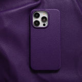 Luxury Shockproof  Leather Texture iPhone Case