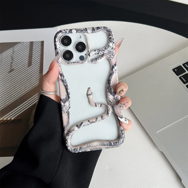 3D Painting Simulation Snake iPhone Case