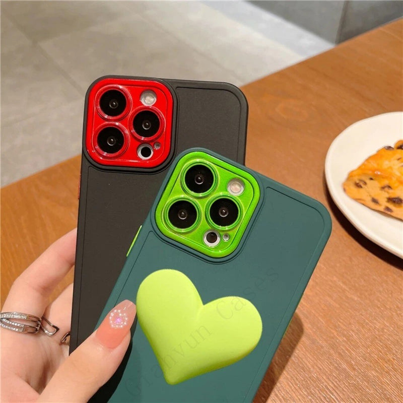 3D Heart Samsung Galaxy Case - HoHo Cases