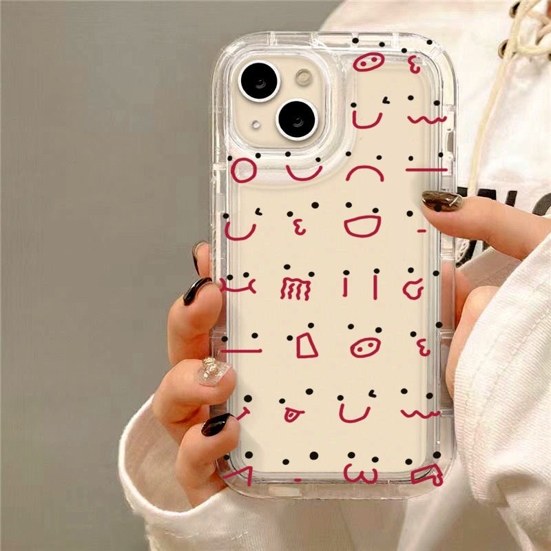 Cartoon Graffiti Transparent Samsung Galaxy Case - HoHo Cases Samsung Galaxy S10 Plus / 3