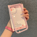 Luxury Transparent Candy Phone iPhone Case