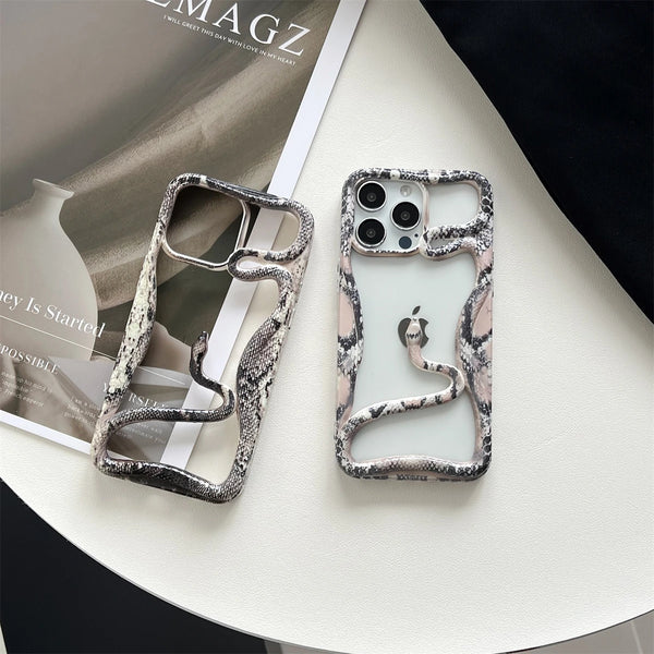 3D Painting Simulation Snake iPhone Case