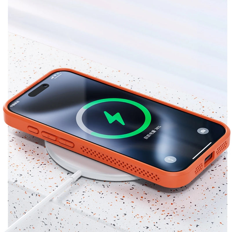 Luxury Summer Heat Dissipation iPhone Case
