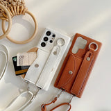 Wrist Strap Wallet Samsung Galaxy Cases