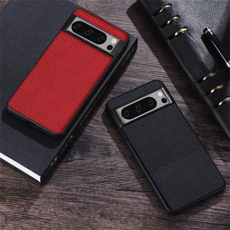 Luxury Woven Nylon Google Pixel Case