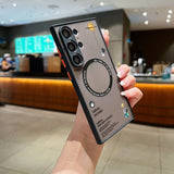 Astronaut MagSafe Shockproof Samsung Case - HoHo Cases For Samsung S23 / T6