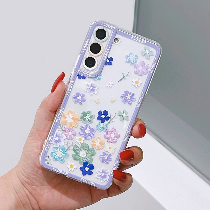 Cute Floral Samsung Galaxy Case - HoHo Cases