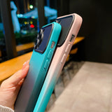 Luxury Gradient Soft Silicone iPhone Case