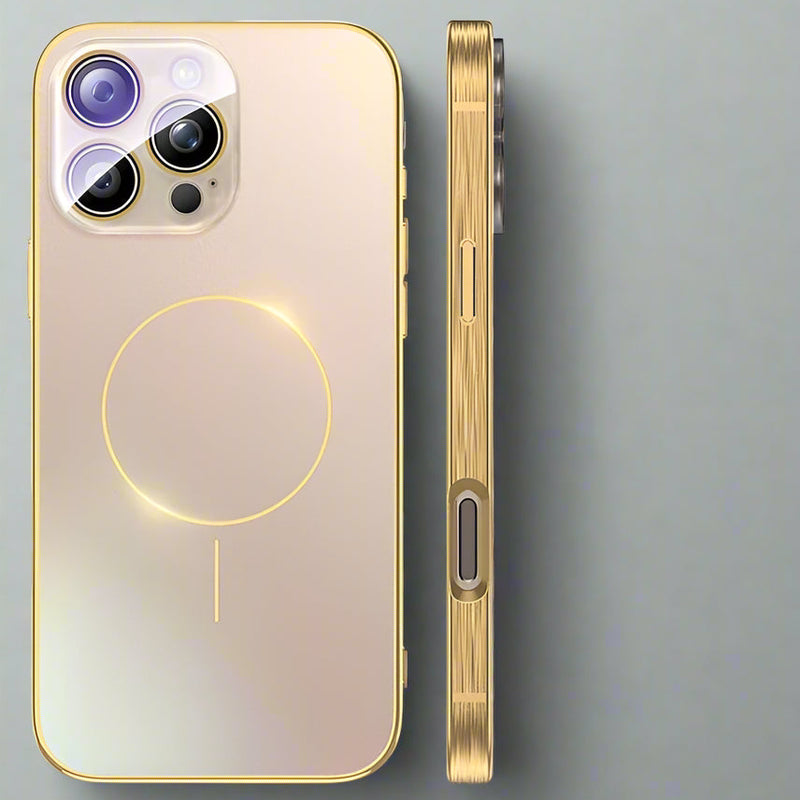 Luxury Matte Plated iPhone Case