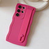 Candy Wristband Holder Samsung Galaxy Case - HoHo Cases Samsung Galaxy S23 / Rose Red