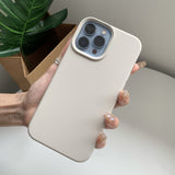 Liquid Silicone Matte iPhone Case