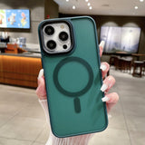Luxury MagSafe Shockproof Matte Candy iPhone Case