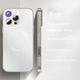 Luxury Matte Plated iPhone Case