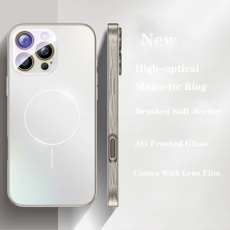 Luxury Matte Plated iPhone Case