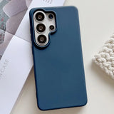 Liquid Silicone Flocking Protective Samsung Case