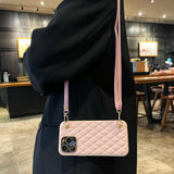 PU Leather Crossbody iPhone Case - HoHo Cases