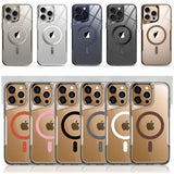 Luxury Plating Clear Acrylic iPhone Case
