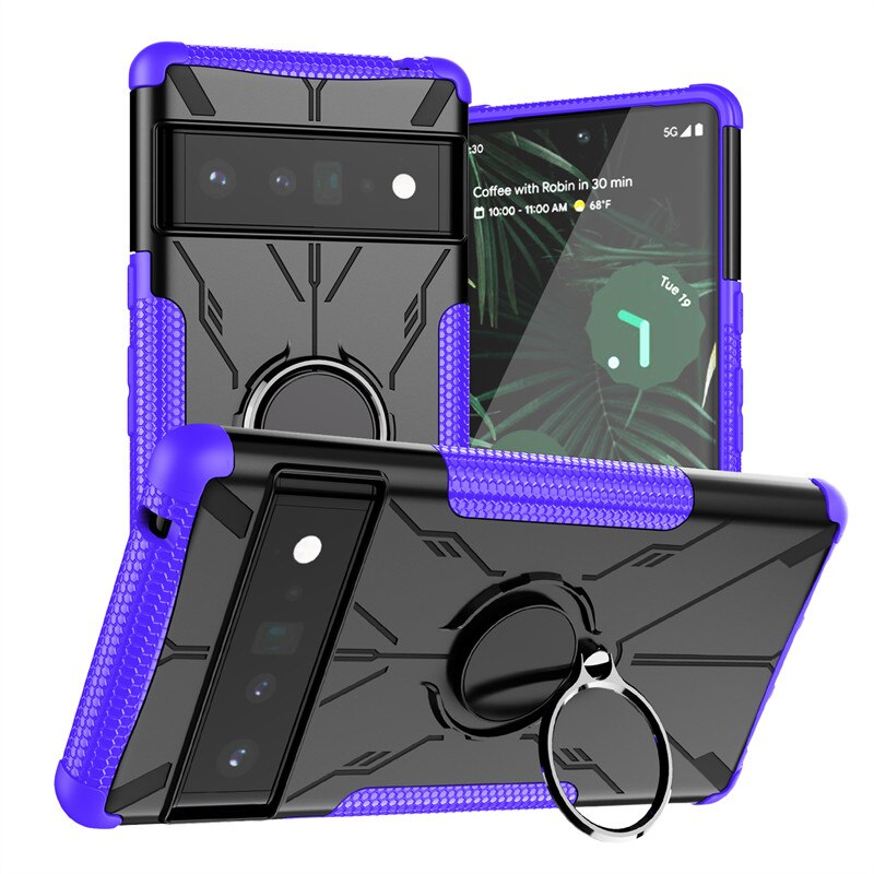 Ultra Armor Shockproof Google Pixel Case - HoHo Cases For Google Pixel 6 / Purple