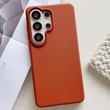 Liquid Silicone Flocking Protective Samsung Case