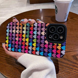 Fashion Tiny Rainbow Heart iPhone Case - HoHo Cases