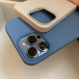 Liquid Silicone Matte iPhone Case