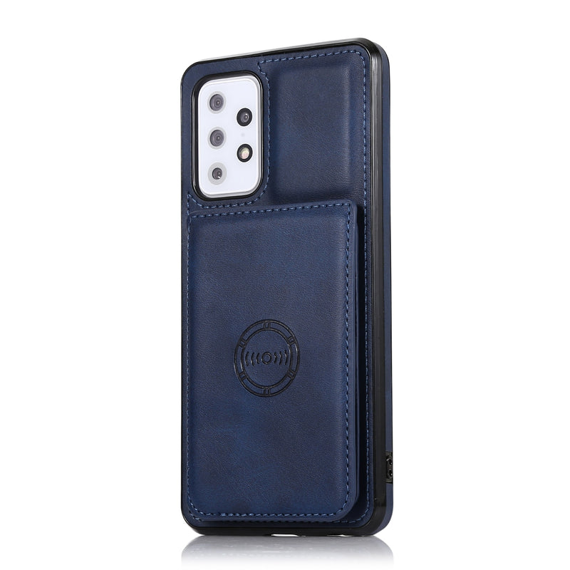 Stylist Magnetic Leather Samsung Galaxy Case - HoHo Cases For Samsung Galaxy S23 Ultra / Blue