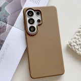 Liquid Silicone Flocking Protective Samsung Case
