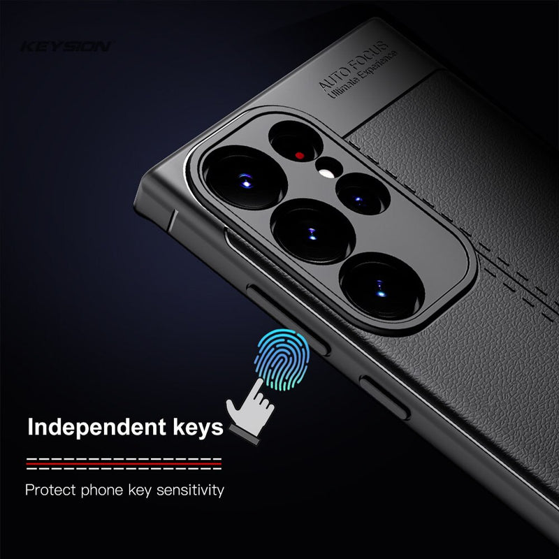 Soft Leather Texture Samsung Galaxy Case