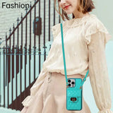 Multi Cards Holder Wallet iPhone 15 Cases