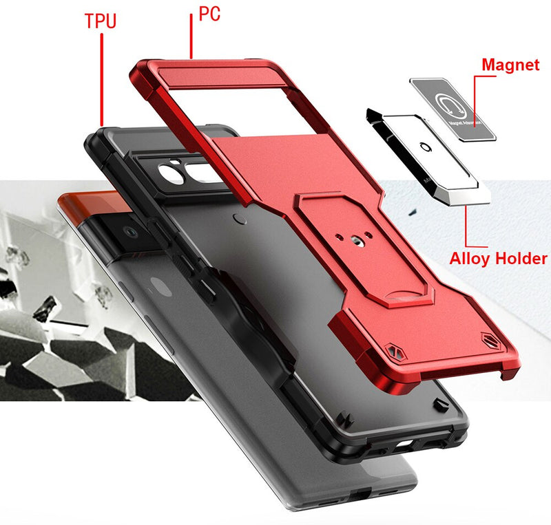 Military Hybrid Armor Google Pixel Case - HoHo Cases