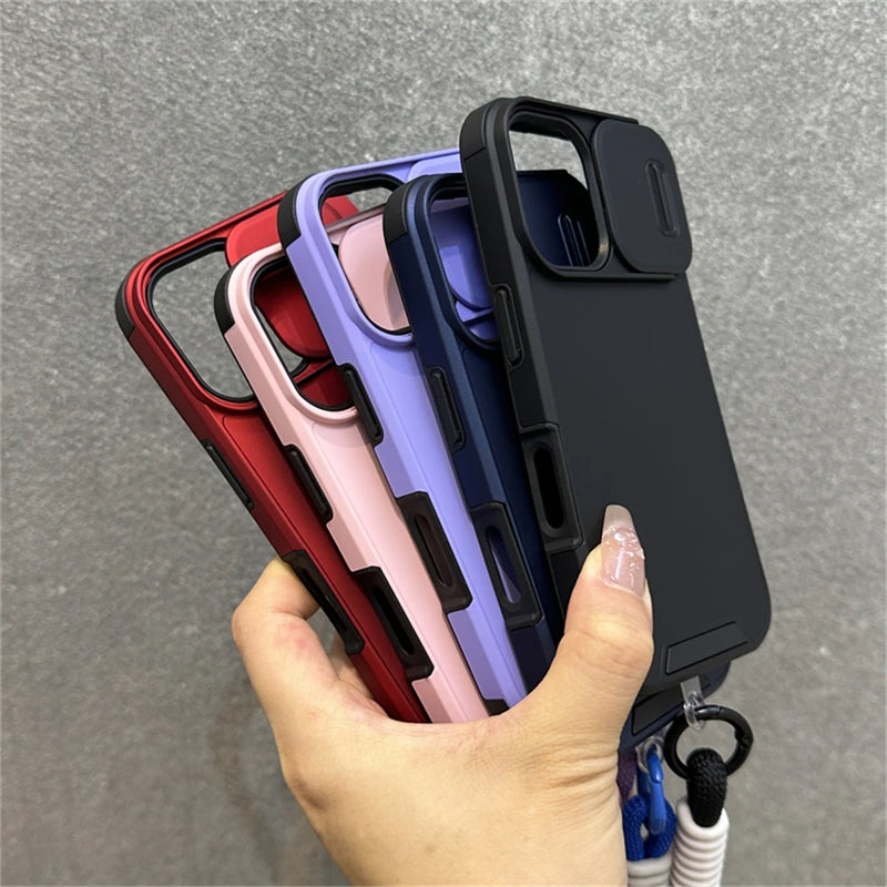 Wrist Strap Shockproof iPhone Case
