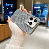 Luxury Summer Heat Dissipation iPhone Case