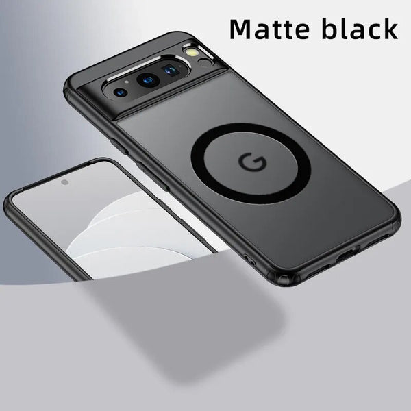 Matte & Clear Magnetic Google Pixel Case - HoHo Cases Google Pixel 8 Pro / C