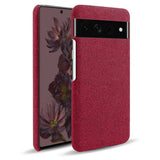 Luxury Fabric Antiskid Google Pixel Case - HoHo Cases For Google Pixel 7 Pro / Red