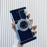 3D Retro Camera Samsung Galaxy Case - HoHo Cases Samsung Galaxy S22 / Black