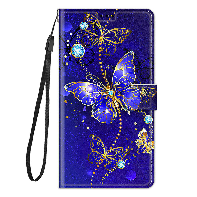 Colorful Flip Leather Wallet Samsung Galaxy Case - HoHo Cases For Samsung Galaxy S21 / D